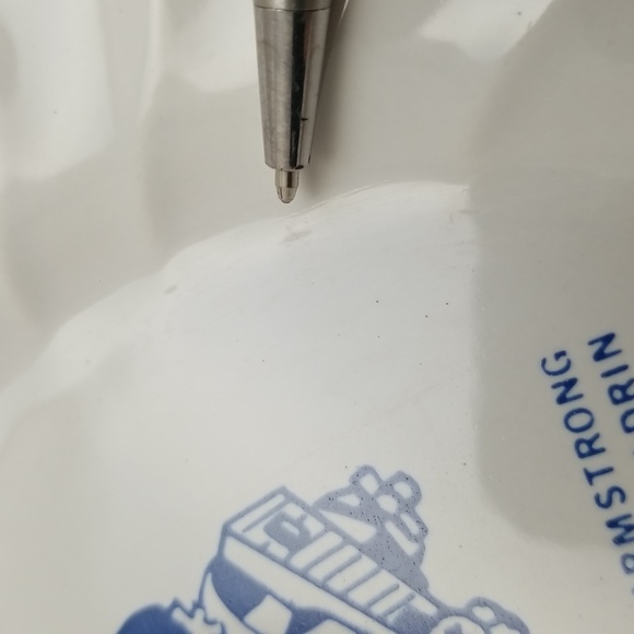 NASA Apollo 11 Men on the Moon Commemorative Salad Plate - Picture 12 of 16